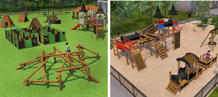 Special playground design