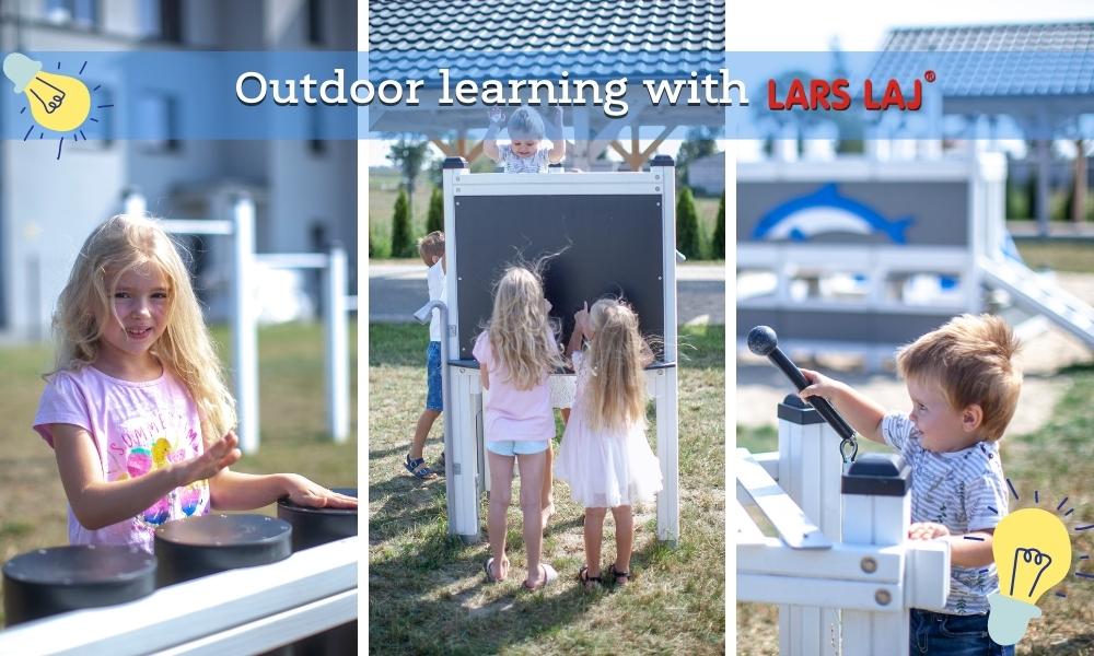 outdoor learning with Lars Laj playground equipment