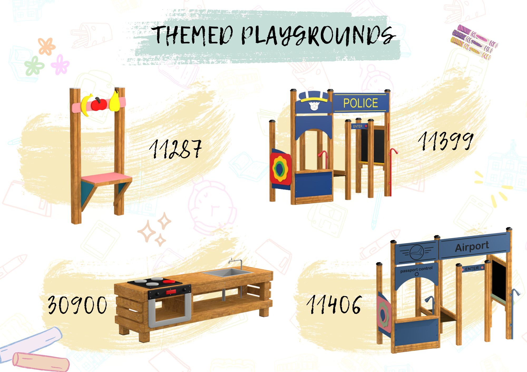 themed playgrounds