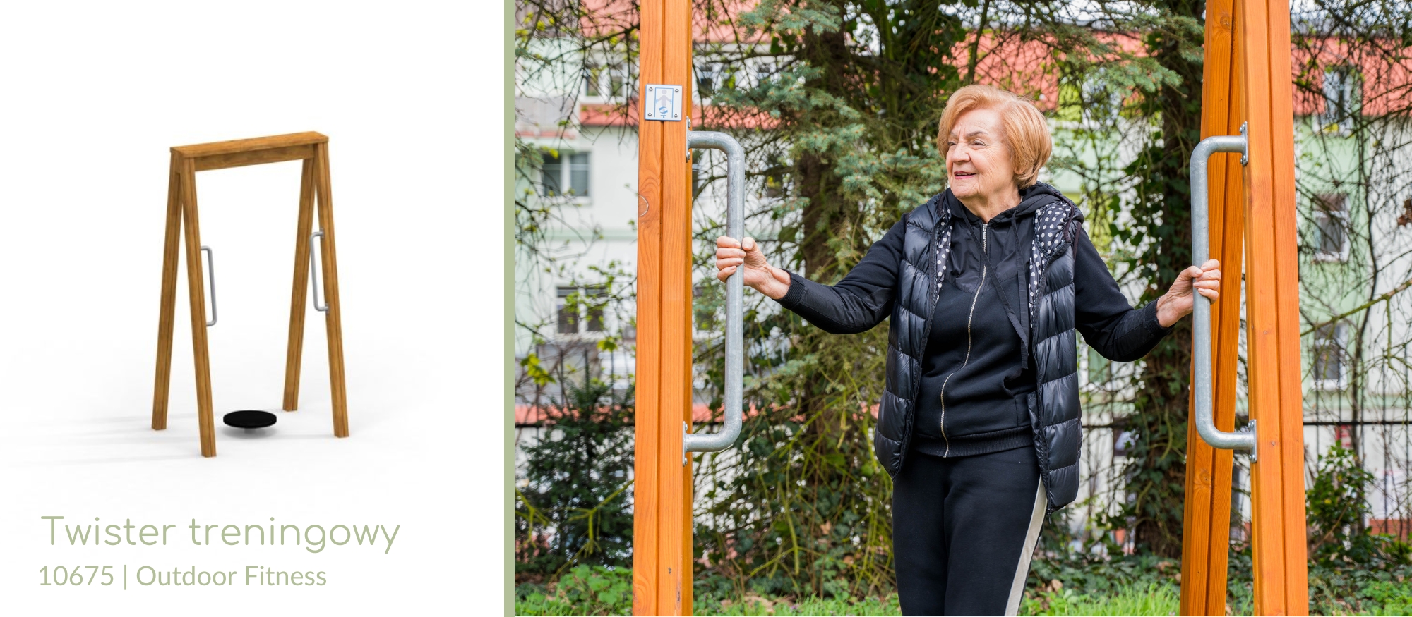 Aktywne seniorki Siłownia Zewnętrzna