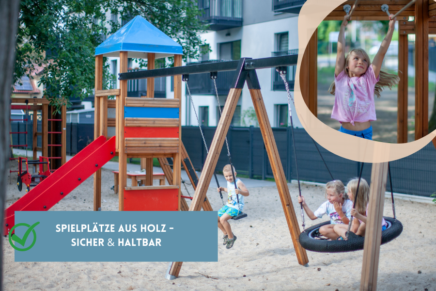 Durable and safe wooden playgrounds by Lars Laj